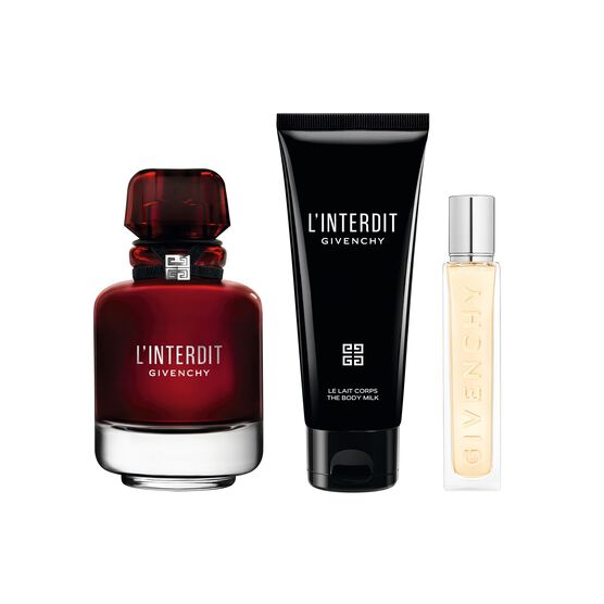 Kit Coffret Givenchy L'Interdit Rouge Feminino Eau de Parfum